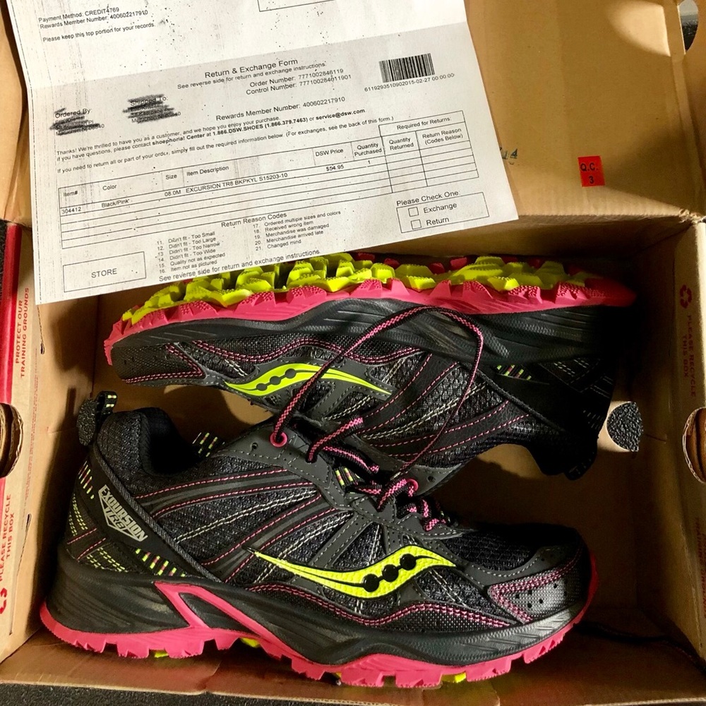 NEW IN BOX Saucony Grid Excursion TR8 -Size 8